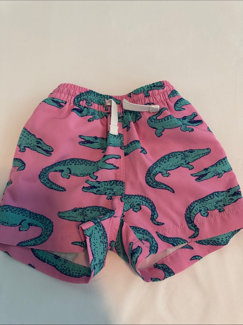 Chubbies 2T Pink Alligator Swim Trunks